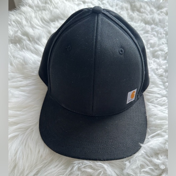 Carhartt men’s flat rimmed black hat - Picture 9 of 9
